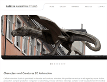 Tablet Screenshot of catfishanimationstudio.com